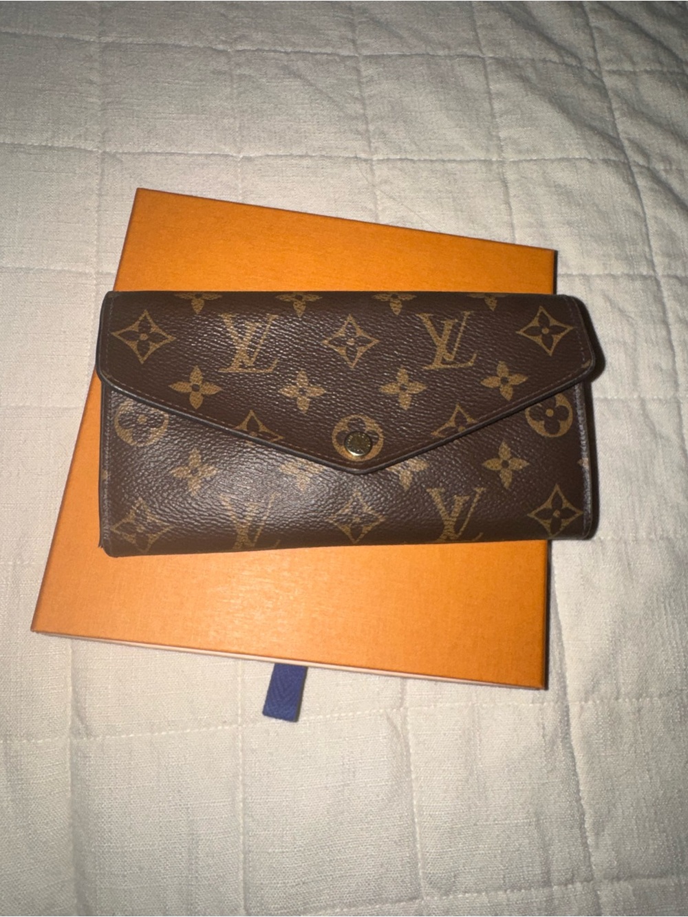 Louis Vuitton Monogram Canvas Brown Continental Wallet